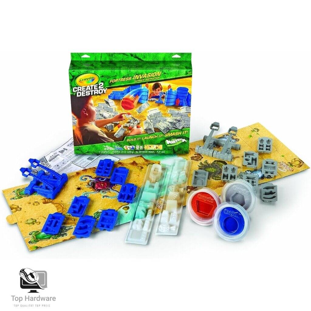 Crayola Create 2 Destroy Fortress Invasion Spielset