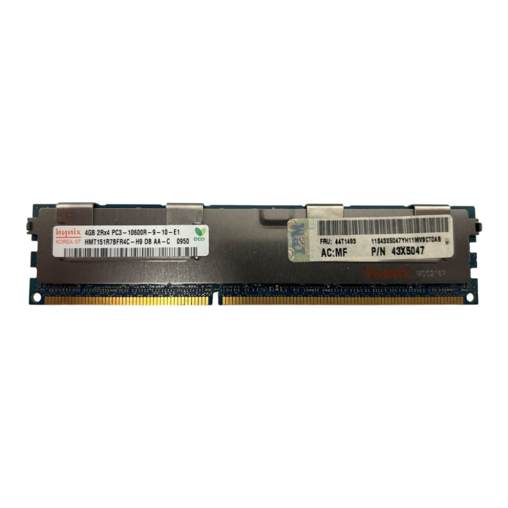 SK HYNIX 4GB 2RX8 PC3-10600R DDR3 ECC REGISTERED RAM HMT151R7BFR4C