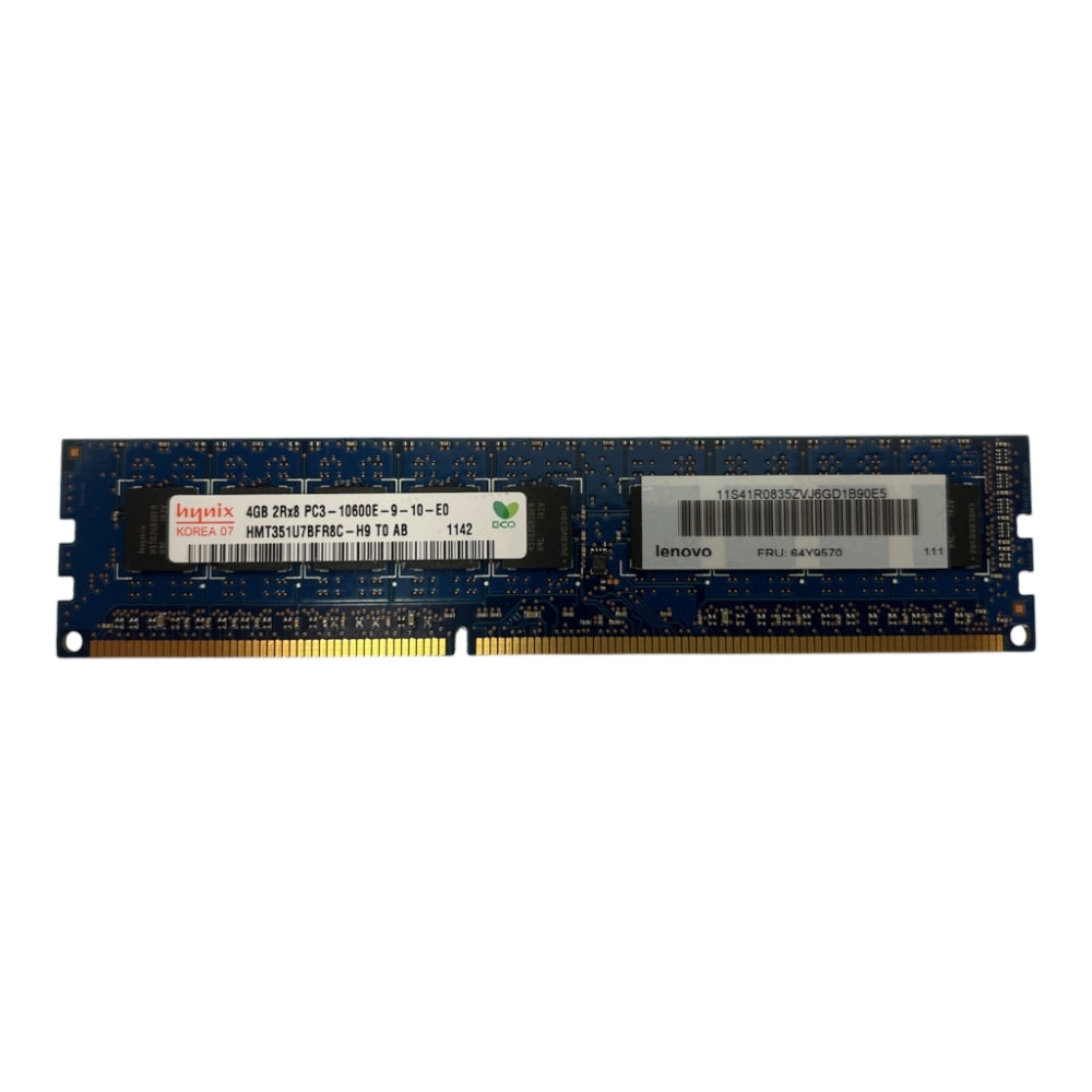 SK HYNIX 4GB 1RX8 PC3-14900R DDR3 ECC RDIMM HMT451R7AFR8C-RD