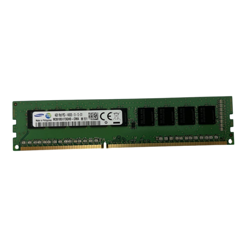 SAMSUNG 4GB 2RX8 PC3-12800R DDR3 ECC REGISTERED RAM M393B5273DH0-CK0