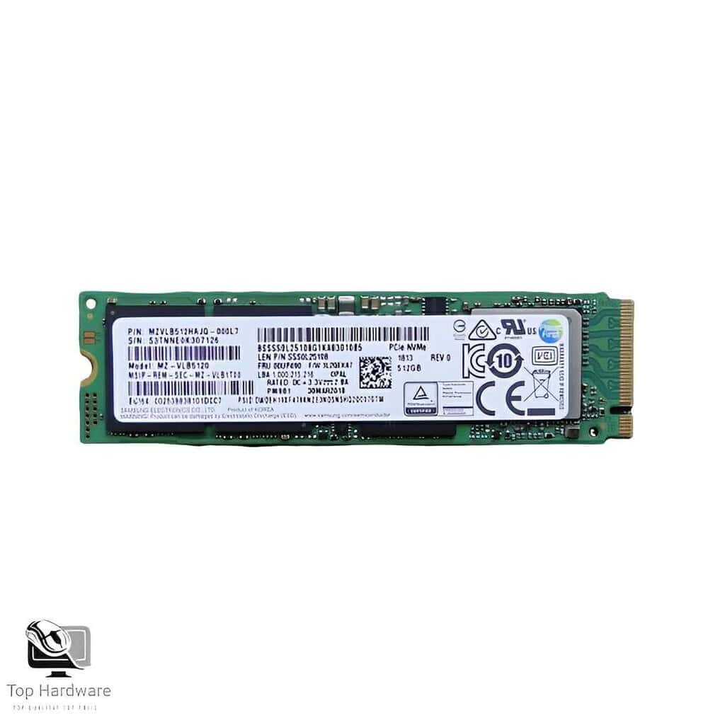 Samsung 512 GB M.2 2280 NVMe SSD (MZ-VLB5120)