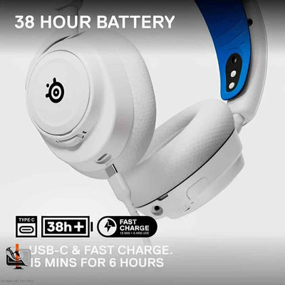 SteelSeries Arctis Nova 7P Wireless Gaming Headset, weiss