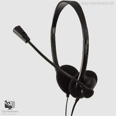LogiLink Stereo Headset . Kabelgebunden mit Mikrofon