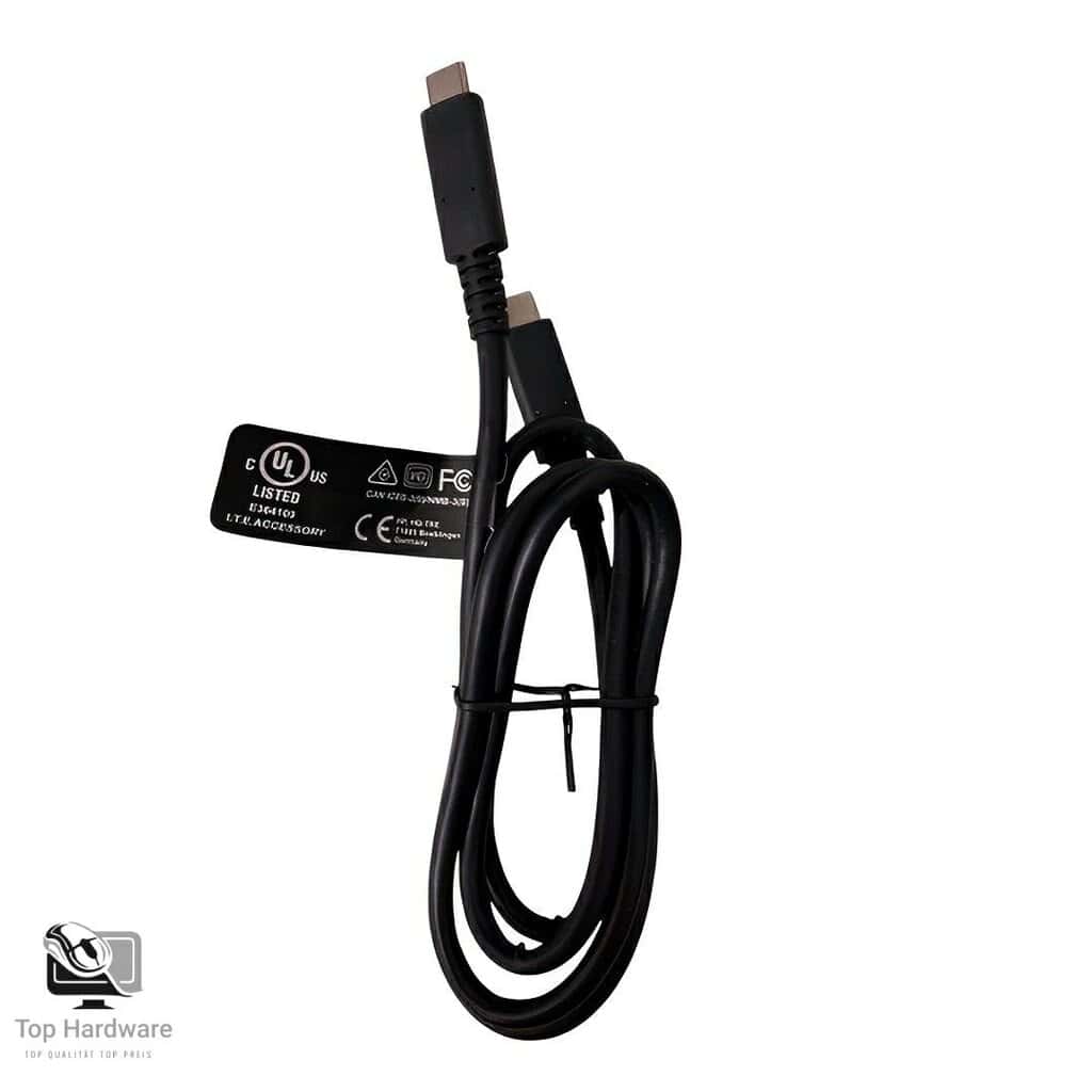 HP USB-C to USB-C Kabel Gen1, 1.0 Meter für schnelles Laden und Datenübertragung