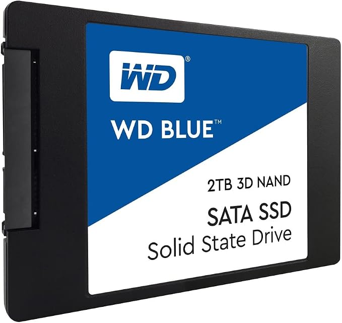 WD BLUE 3D NAND SSD, 2TB, 2.5 ZOLL, SATA III