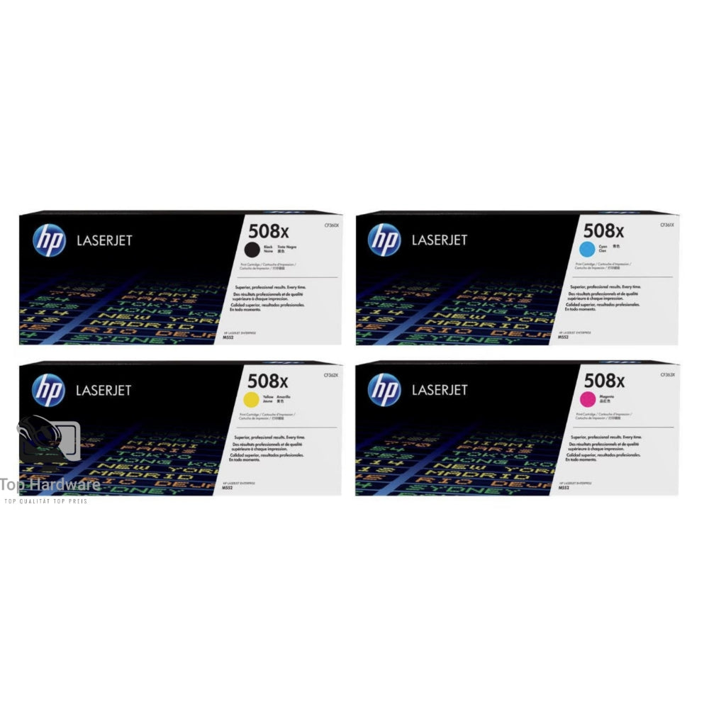 HP Original Toner - Available as a set or individually W9040MC, W9041MC, W9042MC, W9043MC