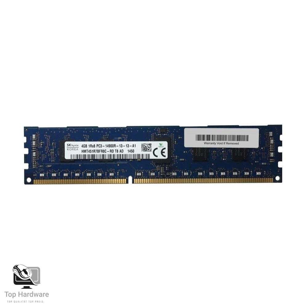 Micron 4GB 2Rx8 PC3L-10600E DDR3L 1333MHz ECC UDIMM - 240Pin
