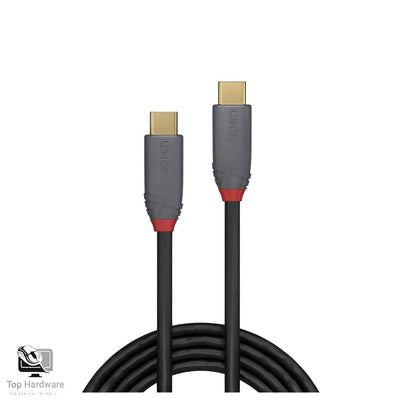 Lindy USB-C zu USB-C Kabel (1,5m) . Höchste Leistung für Strom und Daten