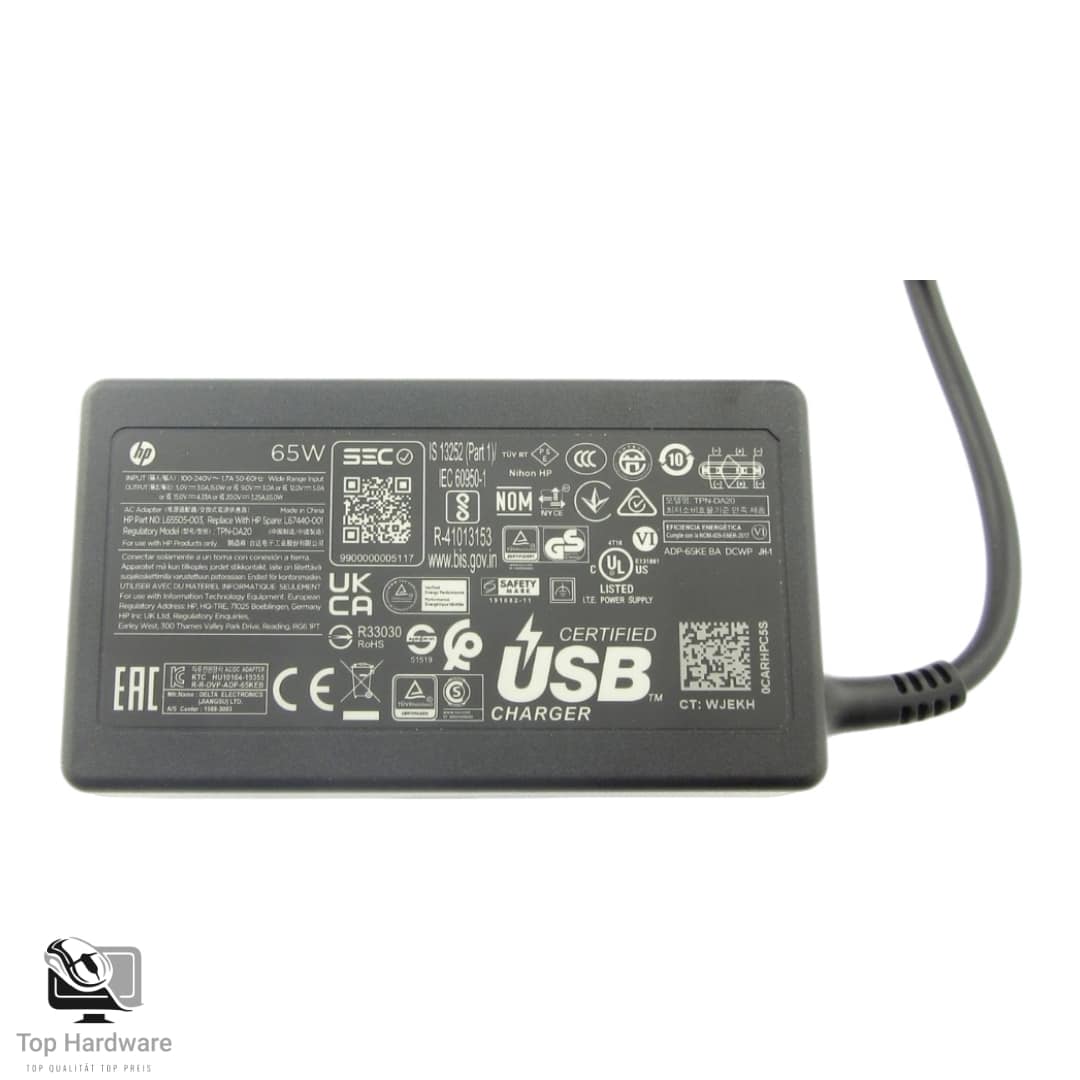 HP Original USB-C Netzteil 65 Watt