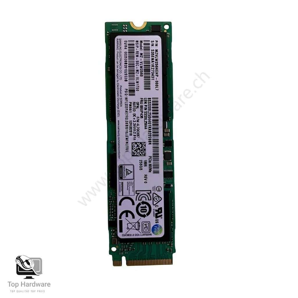 Samsung 256GB SSD M.2 NVMe MZVLW256HEHP-000L7