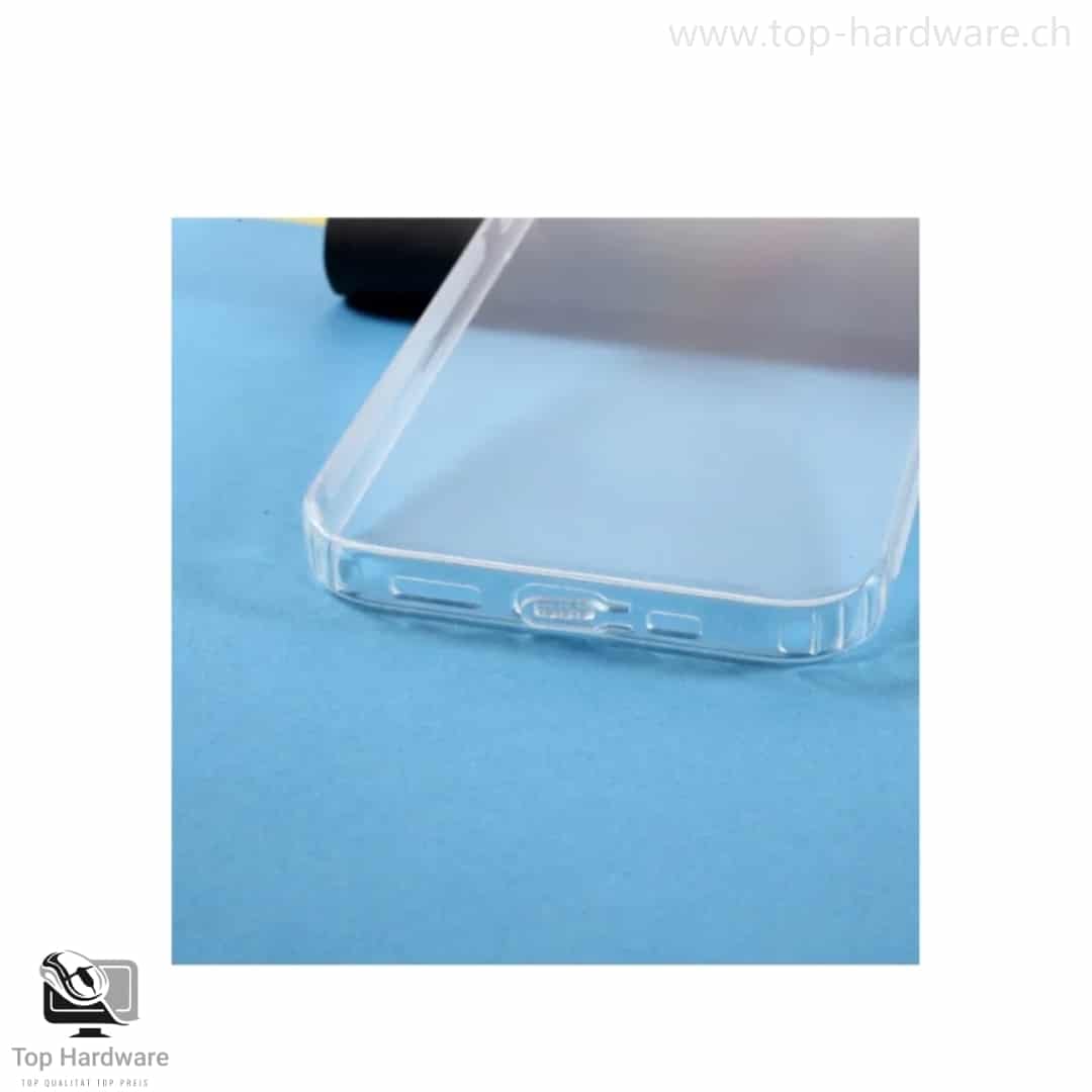 iPhone 12 Gummi Case Hülle Ultra Thin 0.8 mm . Transparent