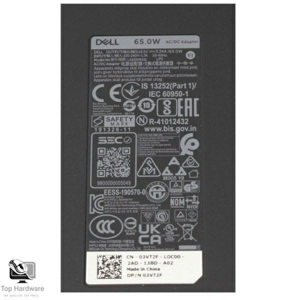 Original Dell Netzteil 65W (0JNKWD) – Inkl. Netzkabel – Bild 4